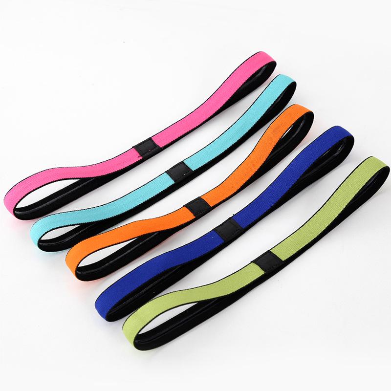 Fascia Sportiva Antiscivolo in Silicone Assorbi Sudore per Corsa & Fitness