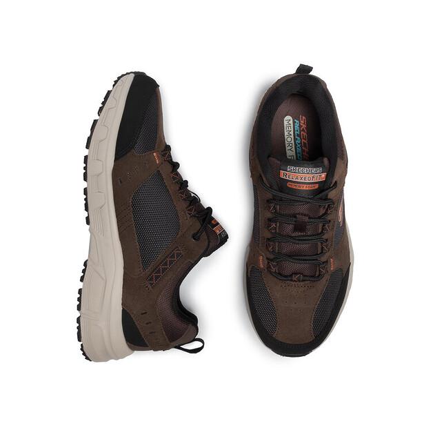 Мужские кроссовки Skechers Oak canyon 51893, chbk коричневые