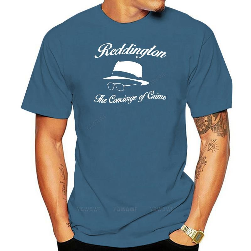 

Summer Oneck tshirts Reddington Black T Shirt Top Tee Cotton Humor Men Crewneck Tee Shirts casual brand tee shirt cotton top 4XL