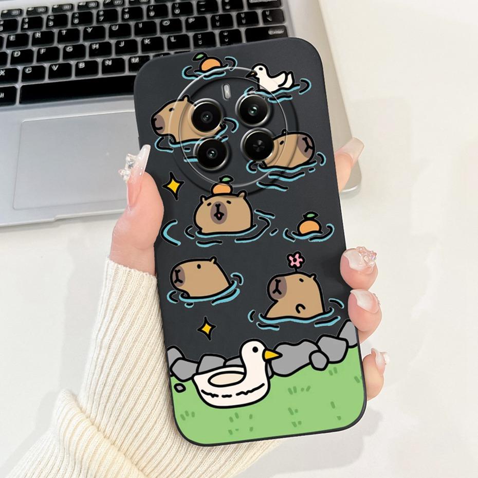 Modisches Neues Design Für Realme 12+ 12X 12 5G Kamera Schutz Handyhülle Für Realme 12X 12 Plus 5G Weiche Silikon Gelee Hüllen