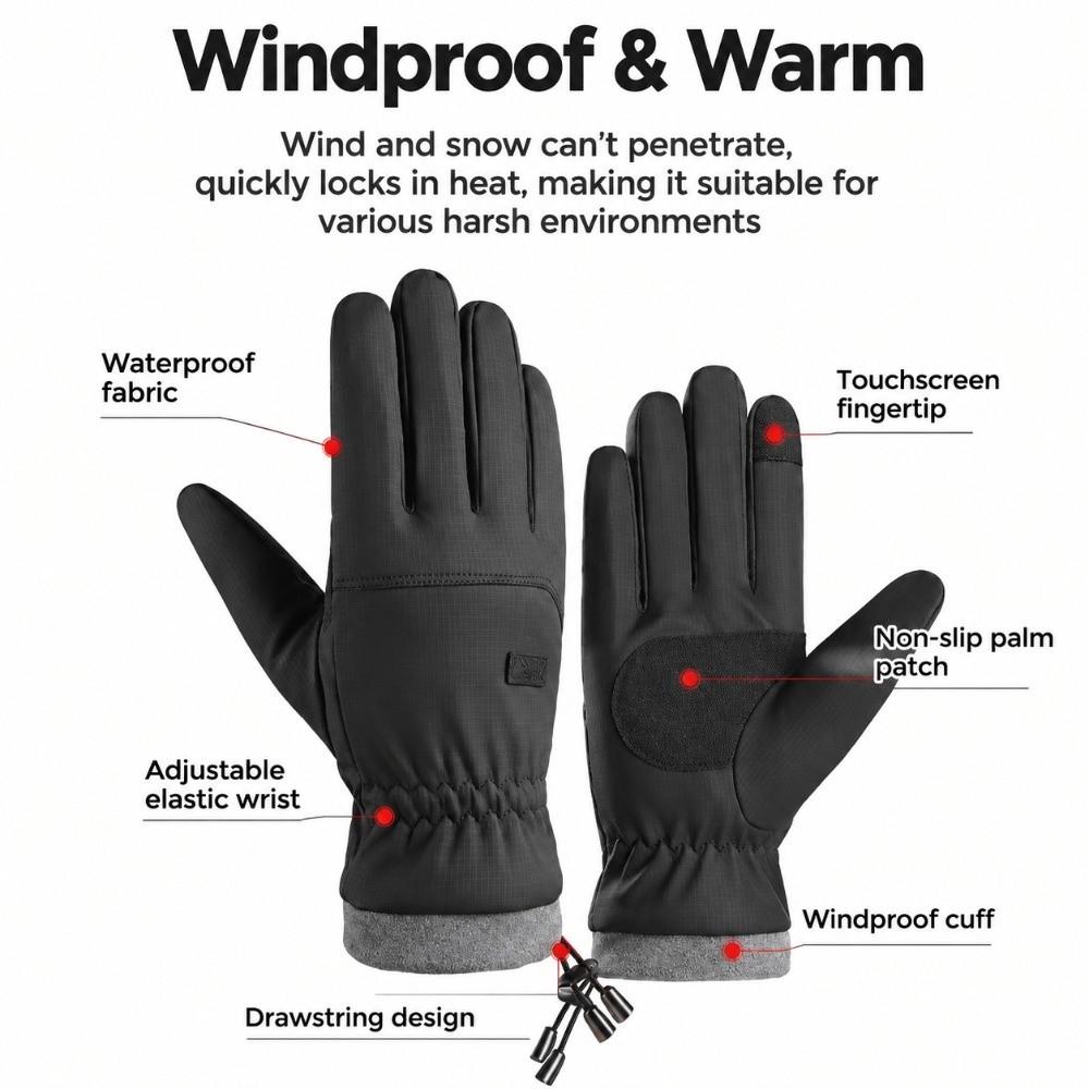 3 Heat Levels Heated Mittens USB Heated Heat Gloves Warm Winter Gloves Winter
