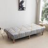 Futon Sofa Folding Sofa Bed Cover Sofa Covers Spandex Stretch Double Seat Cover Slipcovers for Living Room Geometric Print