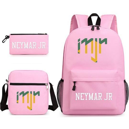 Lionel Messi · Peripheral Printed School Bag Three-Piece Pencil Case Shoulder Bag Backpack