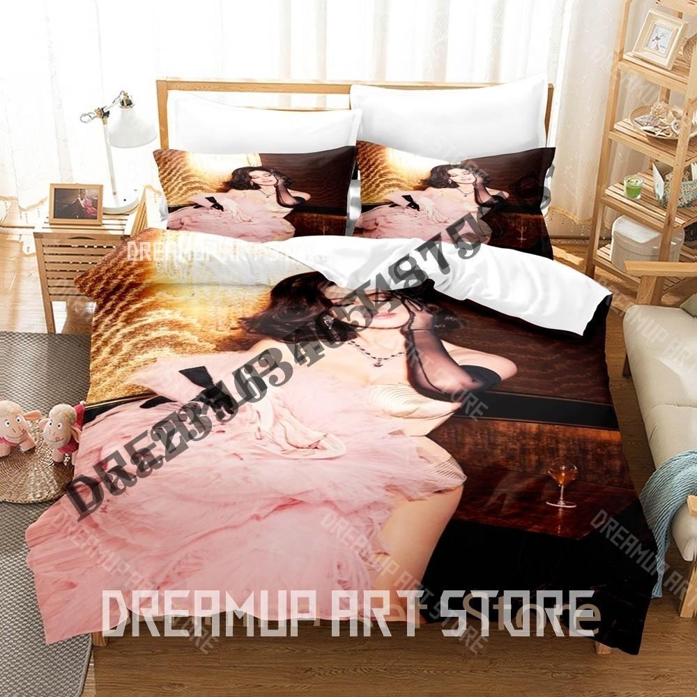 3D Print Monica Belluci Bedding Set Single Twin Full Queen King Size Bed Set Adult Bedroom Duvetcover Sets Anime Bed Sheet Set