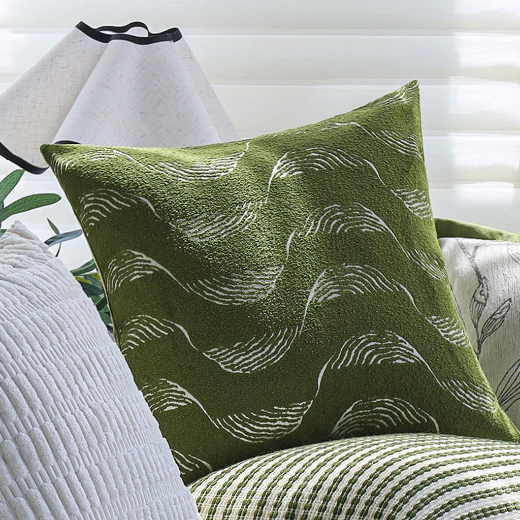 Modern Minimalist Living Room Sofa Pillow Case Bedside Backrest Cushion Cushion Bay Window Decorative Lumbar Pillow Lumbar Support with Core