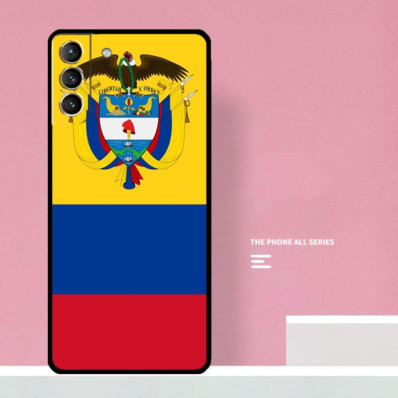 Colombia Flag Case For Samsung Galaxy S23 S22 Ultra Plus S8 S9 S10 Plus Note 10 20 S21 FE S20 FE Cover