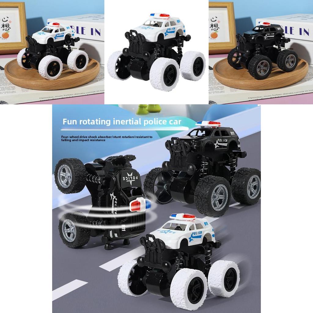 Off Road Police Car Toy With Inertia Drive For Kids Outdoor Play