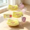 Juguete Squishy Hecho a Mano Textura de Mantequilla Forma de Oso Plátano Silicona de Grado Alimenticio Juguetes para Apretar Alivio del Estrés Regalo Sensorial Para Niños