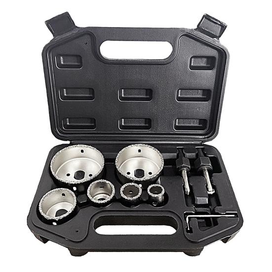 9Pcs/Set Hole Saw Kit High Strength Dedicated Sharp Hole Opener Punching Accessories Workshop