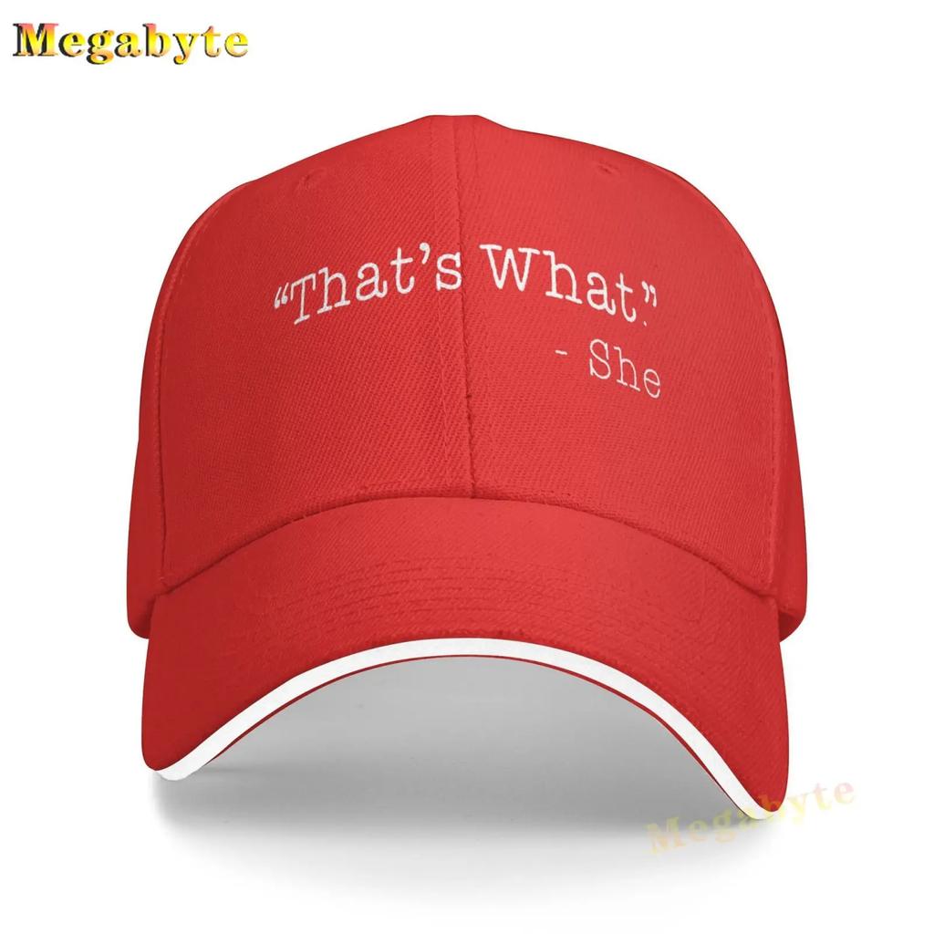 Funny Thats What She Said StateUnisext Hat,Adjustable Baseball Cap Washable Cotton Trucker Cap Dad Hat Unisex