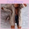 European Style Long Sleeve Cotton Blend Sweater Cardigan For Women With Vneck And Oversized Fit