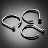 Women Fake Piercing Nose Ring Hoop Septum Non Piercing Nose Clip Rock HipHoop Stainless Steel Magnet Fashion Punk Body Jewelry