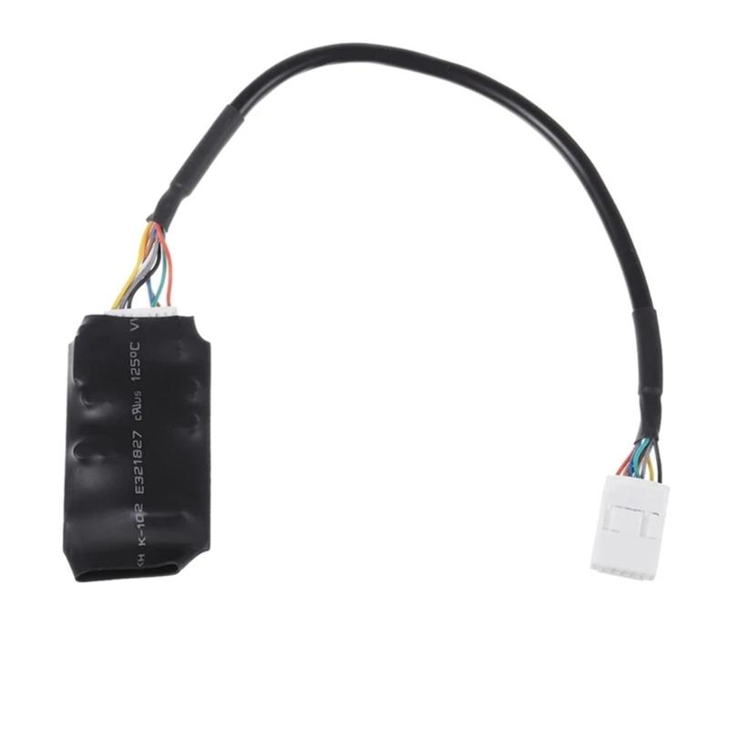 Car Radio Bluetooth-compatible Auxiliary Cable Microphone Plastic Adapter Cable Wireless Music Transmitter Cable Plastic