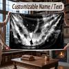 Dragon Theme Throw Blanket Custom Name Text Personalized Blanket Soft Cozy Blanket for Home Sofa Bed