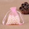 25/50pcs 7x9 15x20 17x23cm Organza Bag Christmas Party Candy Gift Bags Wedding Decor Drawstring Packaging Bag Pouches 50%