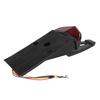 Motorcycle Tail Lights Rear Fender Stop Signal Taillight Dirt Bike Universal 12v License Plate Moto Accessories