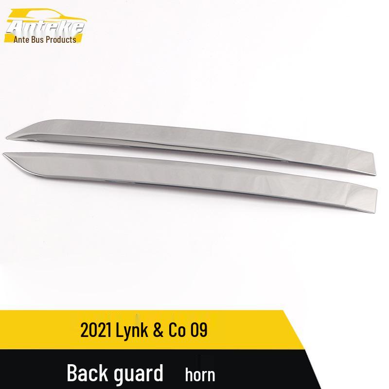 Lynk&Co 09 Bakre Hörnfångskydd Dekorativa Klistermärken