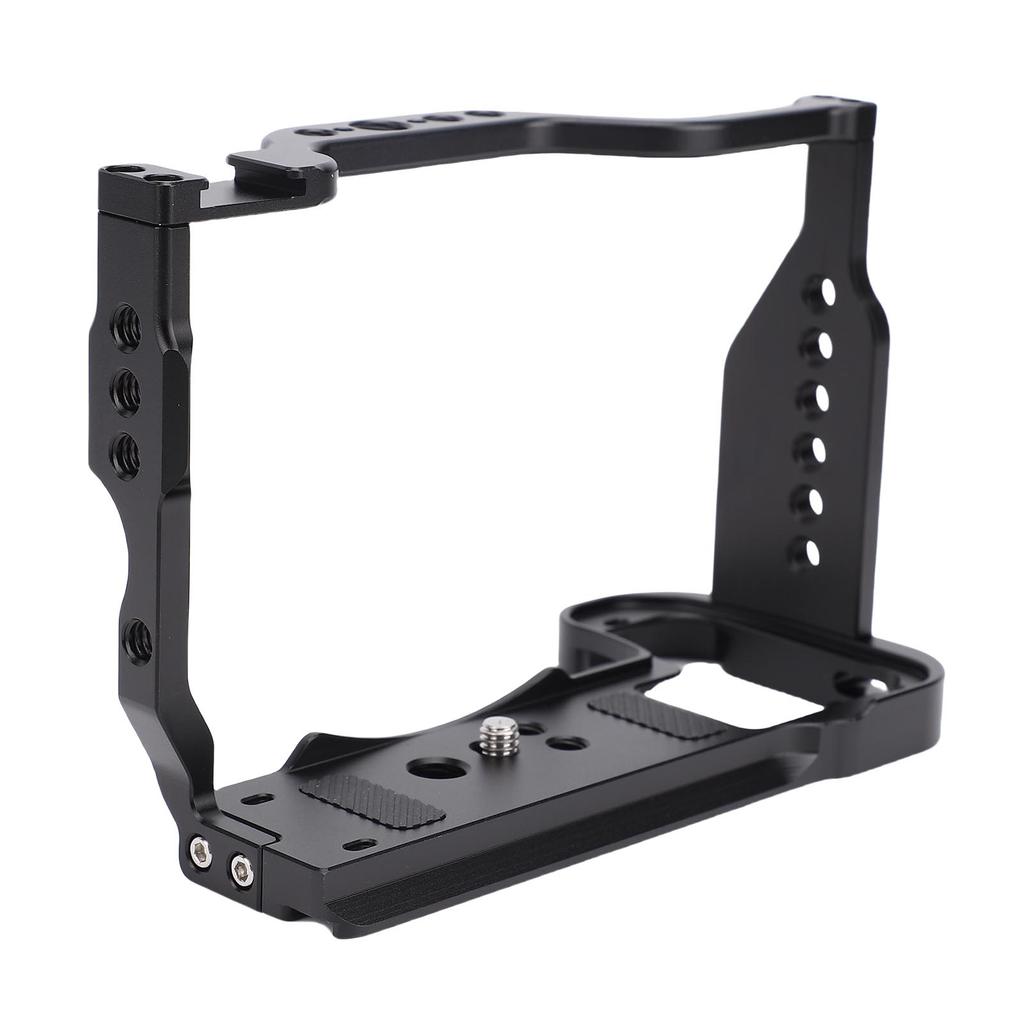 Camera Cage Rig Aluminum Alloy Video Camera Expansion Protective Frame with Cold Shoe Mount for Z50II