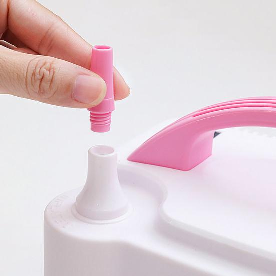 Electric Balloon Pump Portable Automatic Dual Nozzle 110V 600W Balloon Inflator Birthday Gender Reveal Baby Shower Balloons Party Supplies