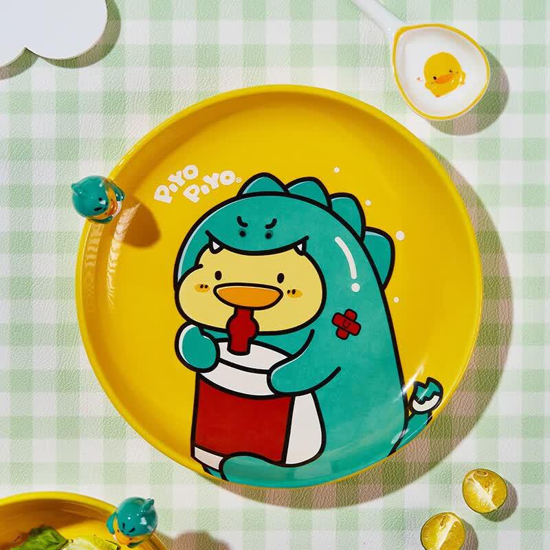 JINGREPUBLIC 3D Animal Figurine Dinner Plate