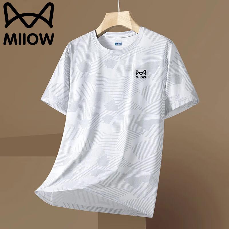 

MiiOW Men s Quick-Dry Short Sleeve T-Shirt XL
