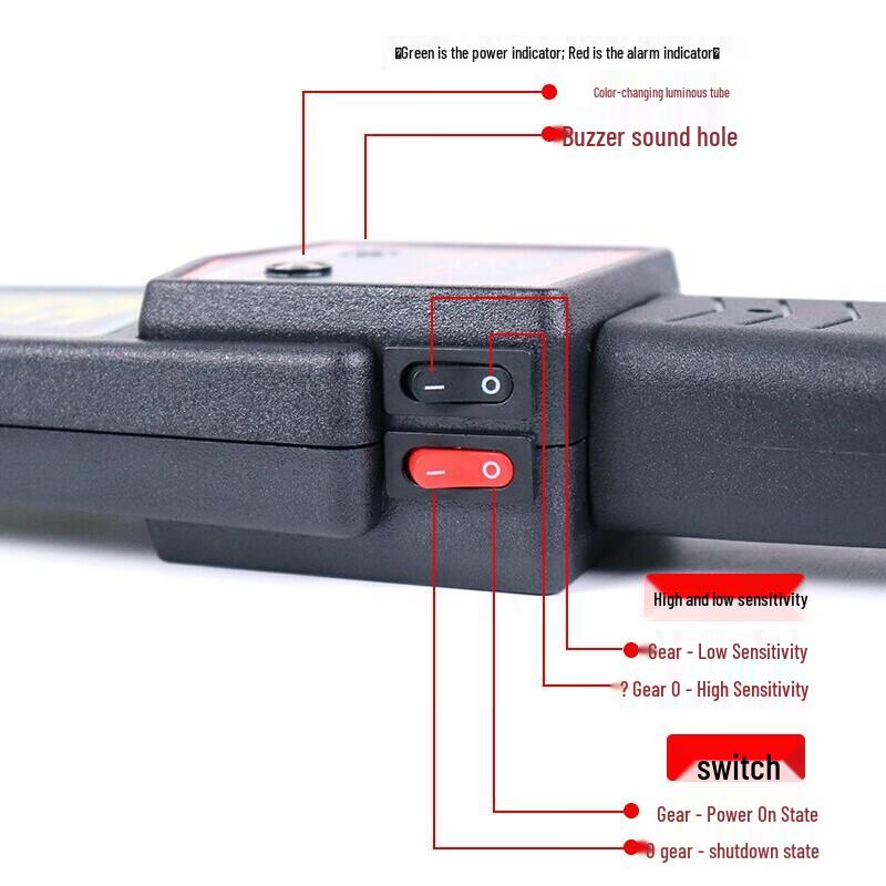 Handheld Metal Detector Security Scanner