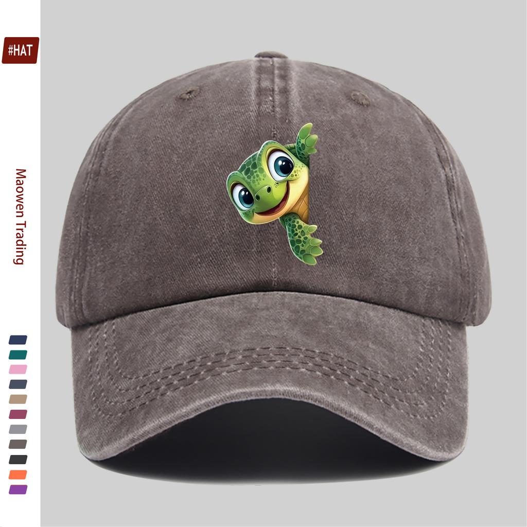 pc Unisex Adjustable Trucker Hat with Sea Turtle Print Lightweight Snapback Cap Suitable for Men Women Vintage Baseball Ca