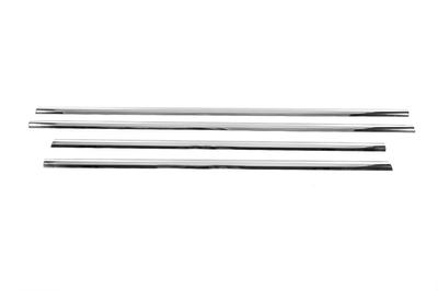 Garnitura ferestrelor (4 buc, otel inoxidabil) pentru Geely Emgrand X7