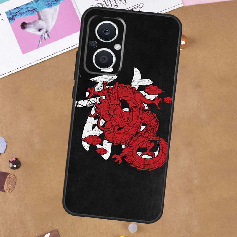 Chinese Dragon For OPPO Reno 12 13 14 11 10 Pro 14F 13F 12F 11F 7 8 Lite 8T OPPO Find X9 X5 X6 X8 Pro Case