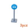 Non-Toxic Moc City Traffic Road Signs Signal Light Building Block Bike Bicycle Scooter Motorcycle Vehicle Scene Construction Accessories