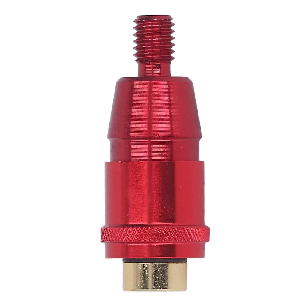 8mm Fishing Net Rod Pod Connector Anti Rotation Screw Net Head Adapter Universal Connector Fishing Accessories for Outdoor(red)