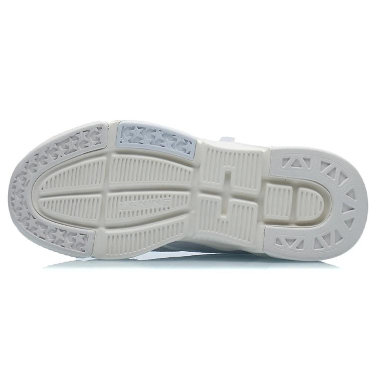 Li Ning Textile, Synthetic Leather Soft Cushioning Breathable Abrasion Resistant Slip Resistant Low Top Running Shoes AGCR324-1
