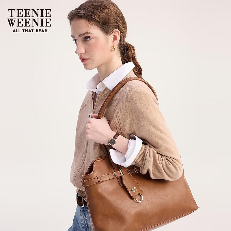 Teenie Weenie Women's Loose Fit Zip-Up Knit Cardigan