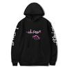 Bluza Peep Lil Love Pulower Hip Hop Smutna Twarz Kobiety Mężczyźni Raper 1 Bluzy z kapturem