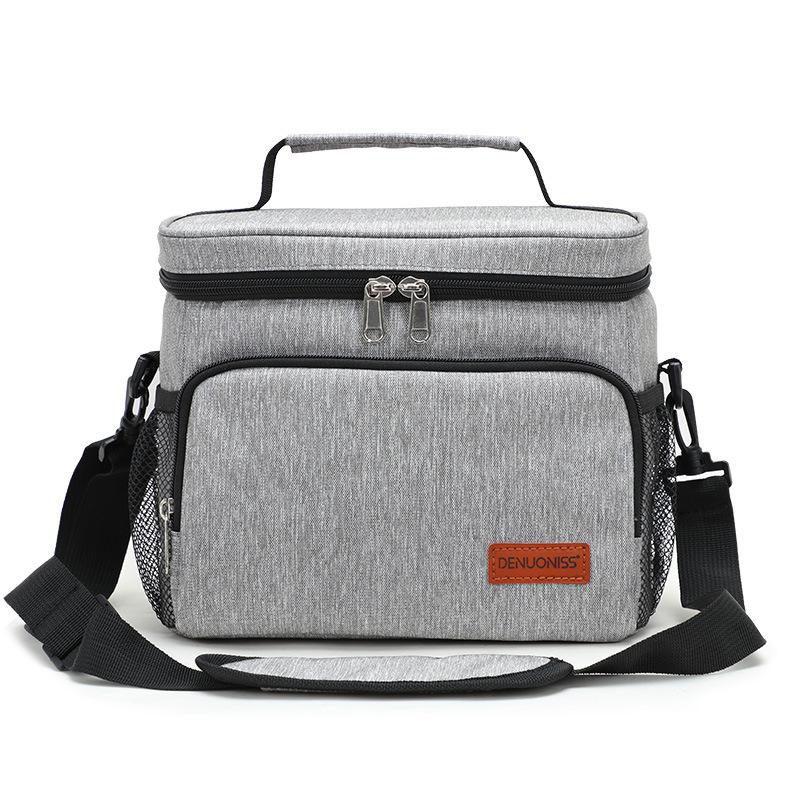 New Insulated Lunch Bag Large Capacity Portable Outdoor Lunch Bag Handheld Office Worker Lunch Bag