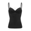 Women's Camisole With Bottom And Chest Pad, Sexy Oversized Underwear With Chest Pad