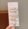 Pince à Cheveux Étoile de Mer Coquillage Colorée pour Filles - Accessoires pour Cheveux d'Enfants