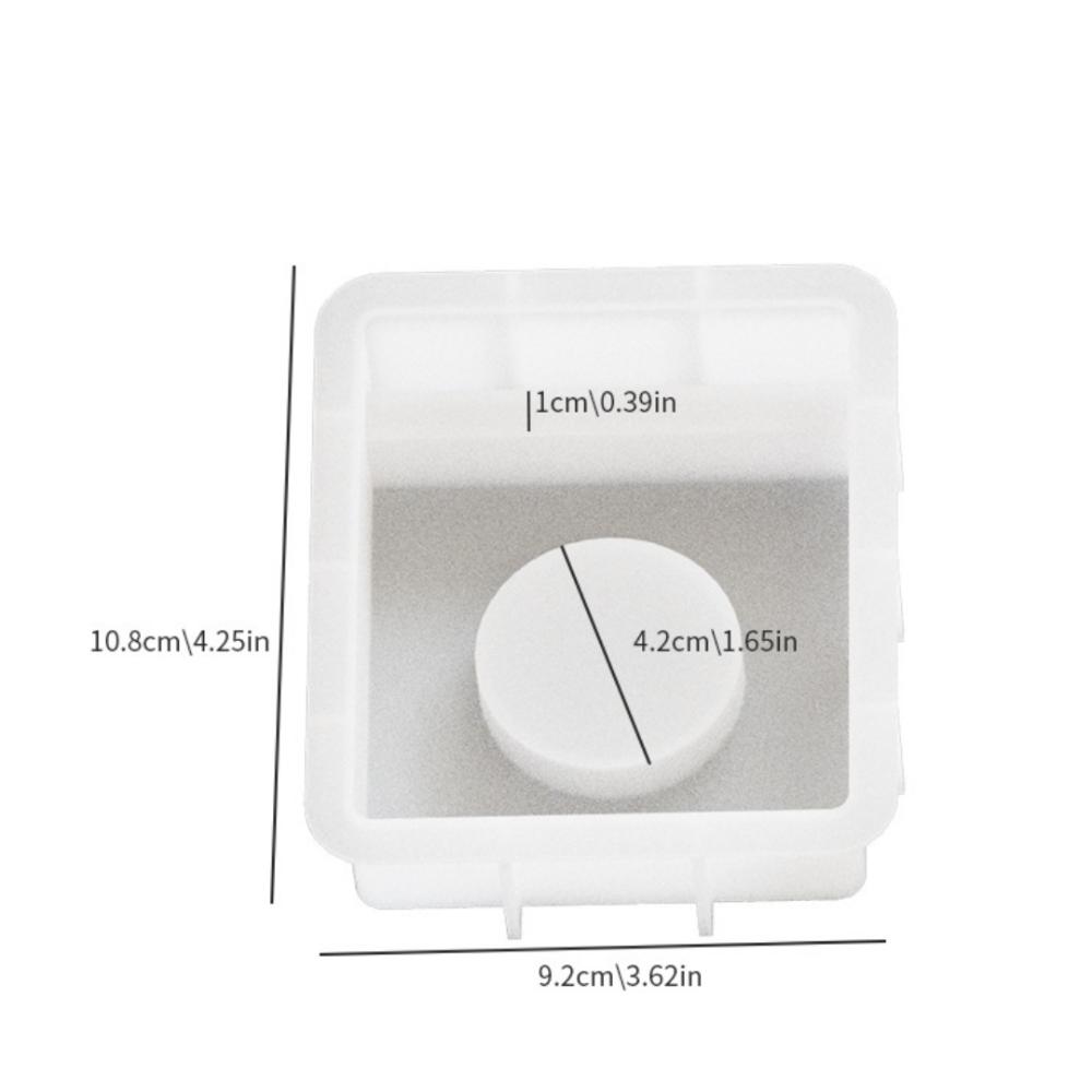 

Silicone Jewelry Stand Casting Molds Christmas DIY Candle Holders New Ornaments Molds Base D