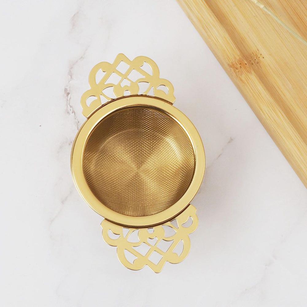 Bowl Wing Handles for Loose Tea Double Ear Tea Strainers Tea Filters Kitchen Gadgets Tea Infuser