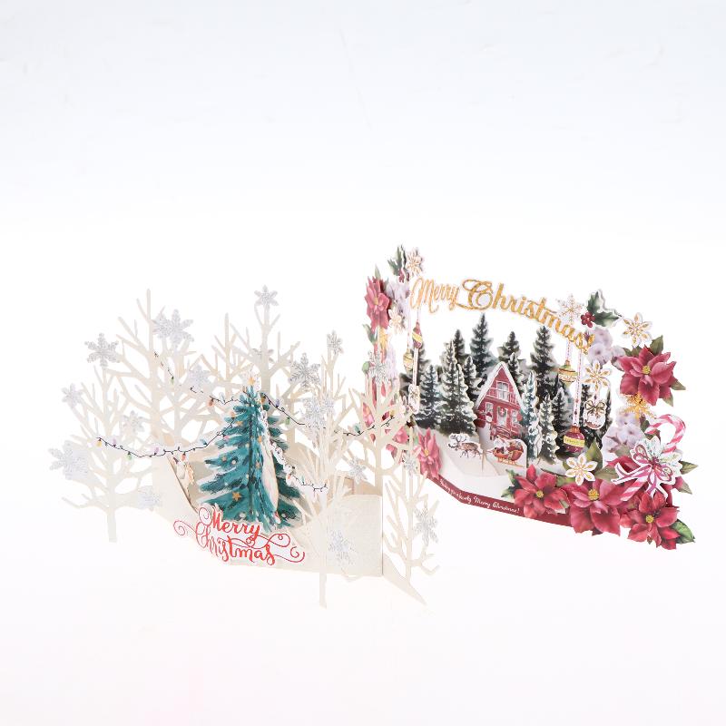 Christmas 3D Santa Claus Decorative Card | Perfect For Festive Occasions | Great Gift For Parents, Siblings, Teachers Classmates