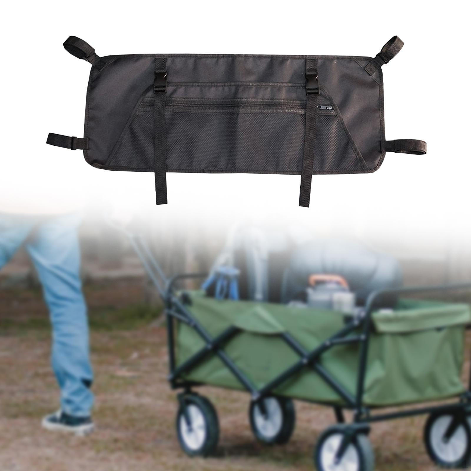 

Wagon Cart Side Pocket,Easy to Install Stylish Multifunction Lightweight Garden Pocket