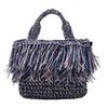 Rootote 1151 Women's Small Basket Bag LT Deli Fringe Basket-C (03 Blueberry)