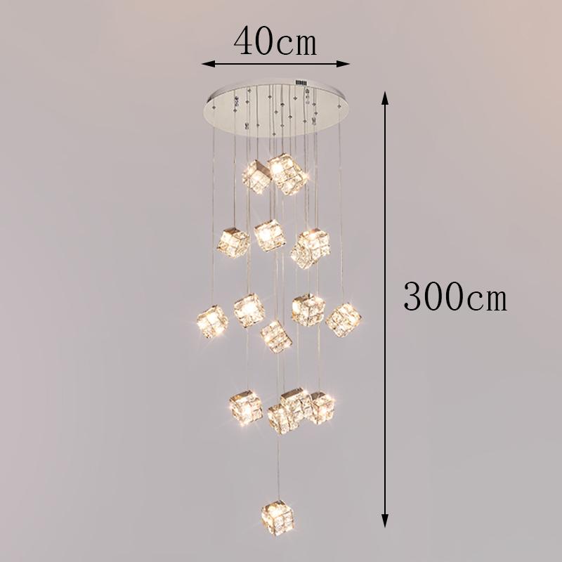 Home decorationPendant Lights, Luxury Crystal Living Room Chandelier, Bedroom Pendant Lamp, Ceiling Light, Indoor Lighting