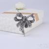 Fashion Alloy Electroplated Retro Bow Rhinestone Brooch Women'S Corsage, High-End Clothing Accessories