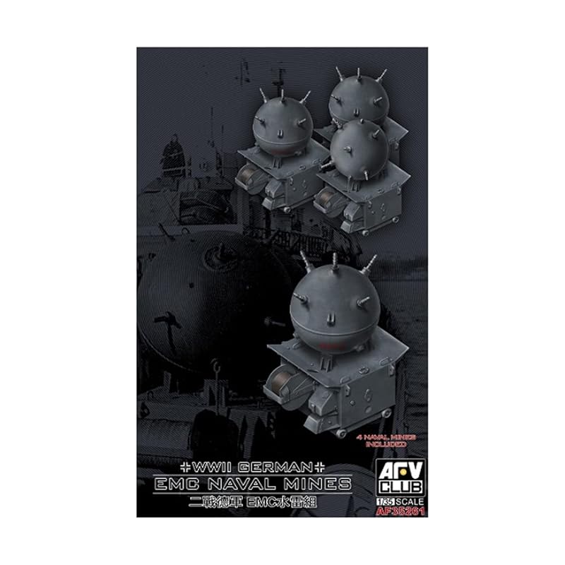 

AFV club 1/35 german navy EMC typeII mine (Set of 4) plastic model