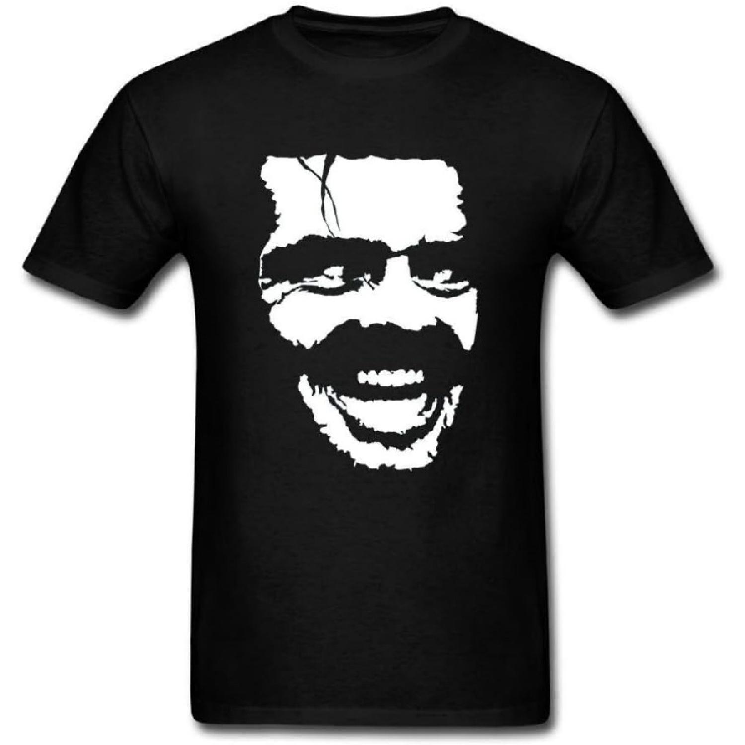 Мужская футболка Flysky с дизайном иконки лица «Злая улыбка» Черная S