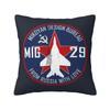 Boeing 777X Captain Stripes Pillow Bedroom Decoration Nordic Aviation Aviator Flight Pilot Cushions for Sofa Square Pillowcase