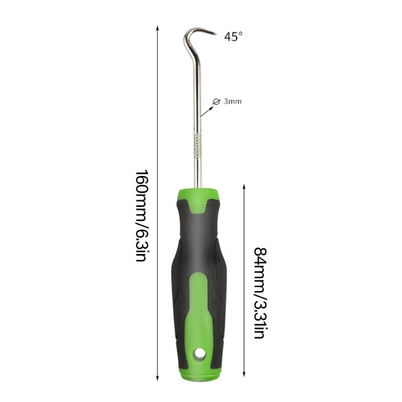 4Pcs Auto Vehicle Removal Pick Hook Set Auto Oil Seal Screwdrivers Gasket Puller Remover O Rings Seal Disassembly Tool