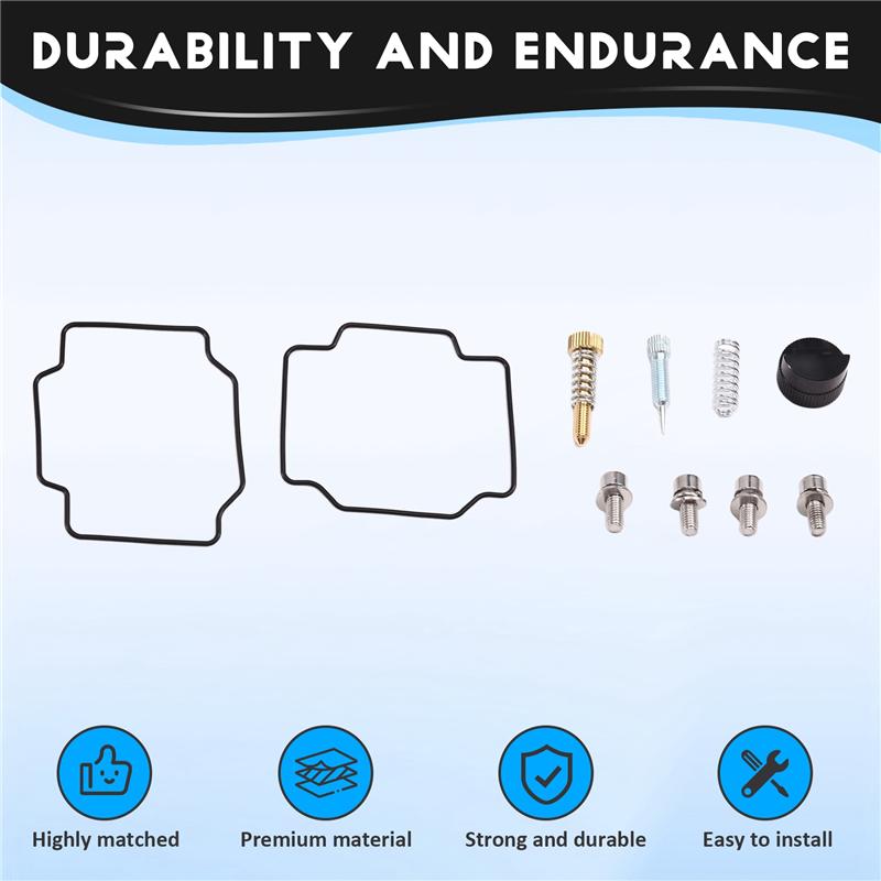 Durable-Motorcycle Carburetor Repair Kit Carburetor Needle Idle Mixture Ratio Adjust Screw For 2 Stroke Lectron Carburetor