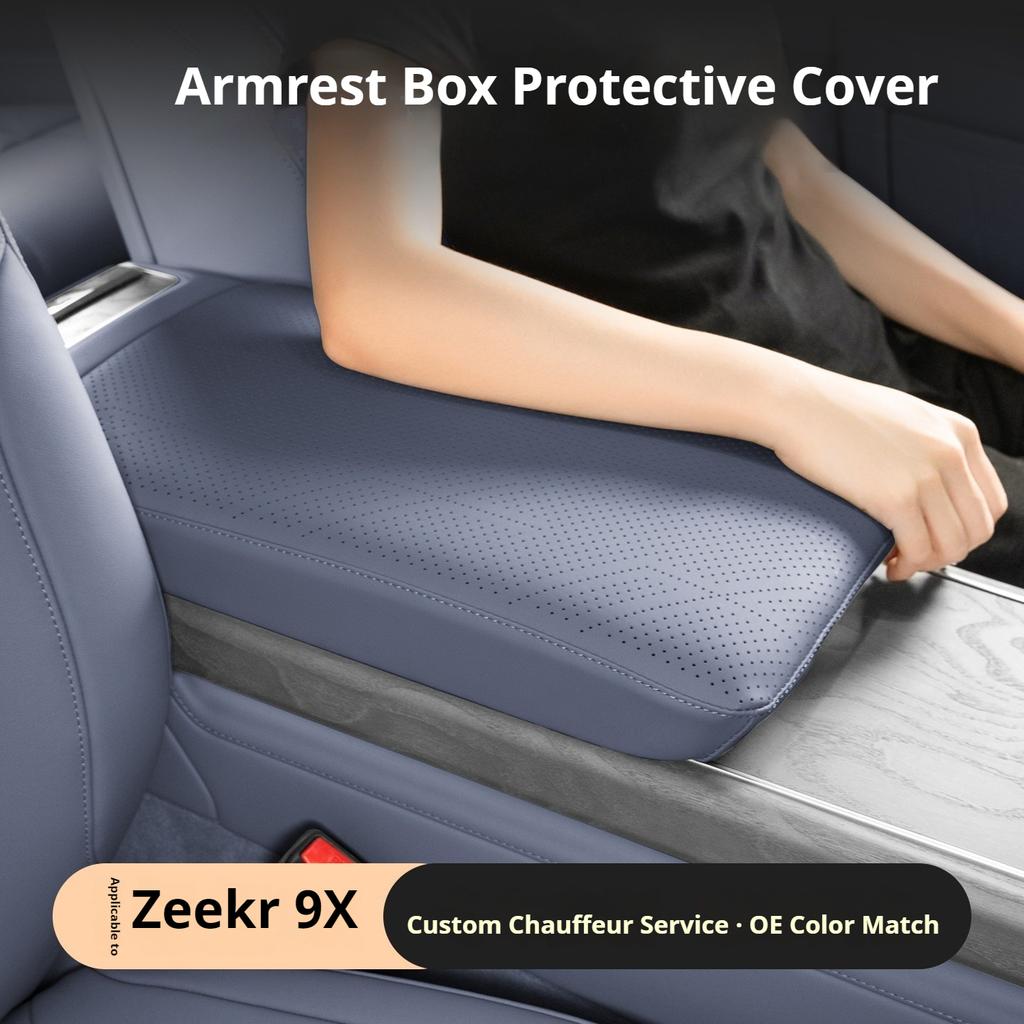 For Zeekr 9X 2025-2026 Central Console Armrest Cover Scratch Resistant Protector Pad Car Interior Accessories